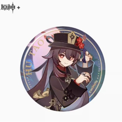 【现货】原神MIYAYO 版本前瞻璃月港系列周边正版官谷徽章|undefined