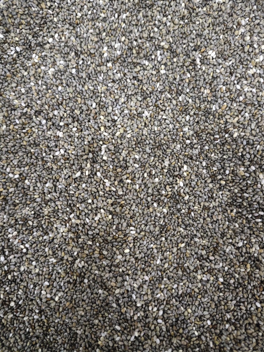 Chia Seed Powder (Salvia hispanica) — Pure Raw Botanical Powder for Smoothies & Baking quality and texture