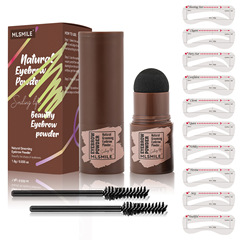 Cross-border exclusive forehead contouring and filling forehead powder contouring shadow water-resistant sweat-proof lazy stamp eyebrow powder stick