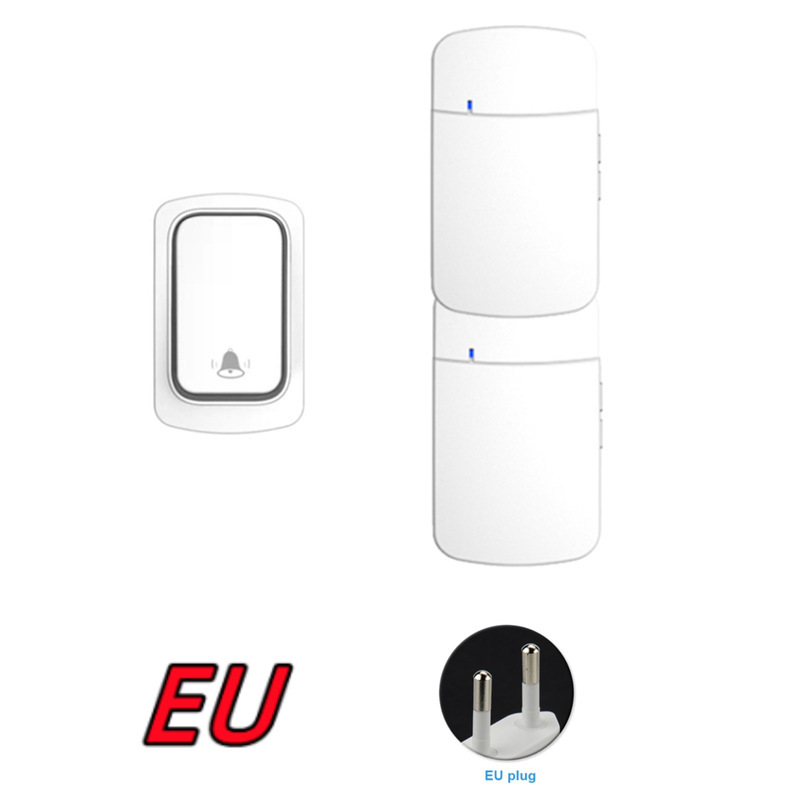 家庭用自発電ワイヤレスドアベル屋外防水大音量長距離リモコン高齢者呼び出し器リモートドアベル|undefined
