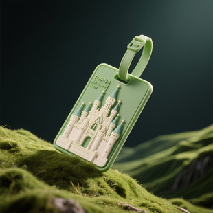 Manufacturers Design and Customize High Quality Rubber Pvc Luggage Tag Hang Tag Label Travel Card Holder