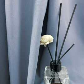 【布料】窗帘面料零剪零裁棉绒质感高遮光轻奢侘寂原木‮古中‬风