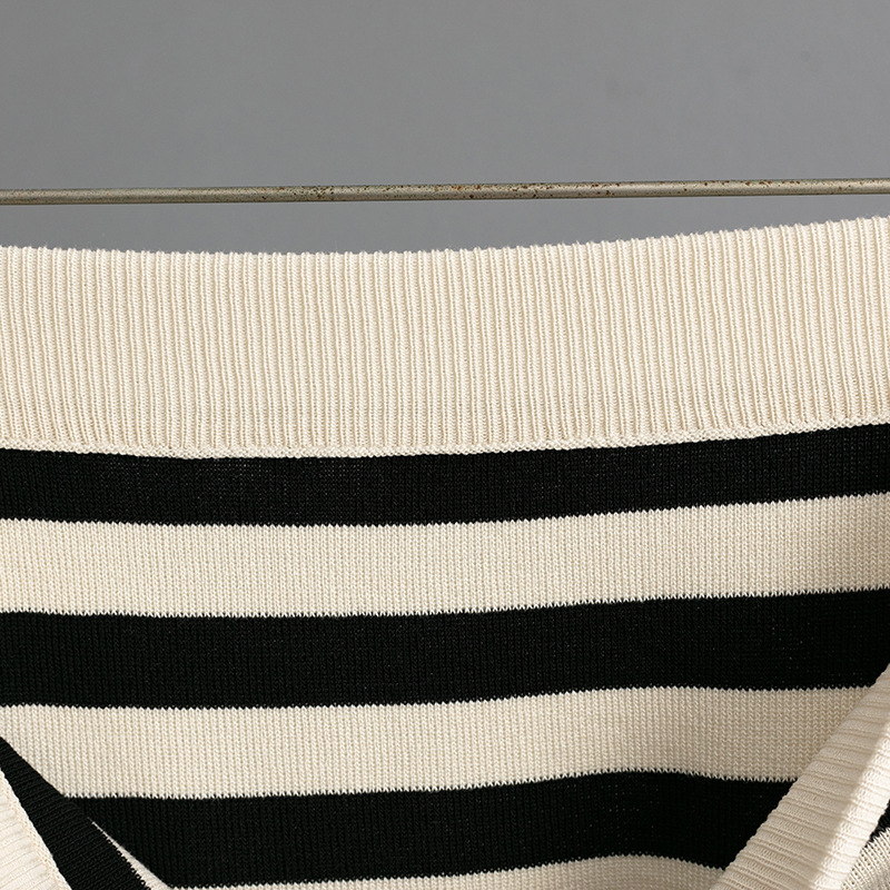 246g Weight Sleeveless Sleeve Length Ice Silk Fabric Type Leisure Suit Sets Type Daily Occasion Collarless Neckline Contrast Binding Function Slim Fit Type Stripes/Plaid Pattern Summer Season Women's Gender Basic, Commute style Style Daily Women's Basic Commute Style Stripes/Plaid Ice Silk Leisure Suit Skirt Sets 16