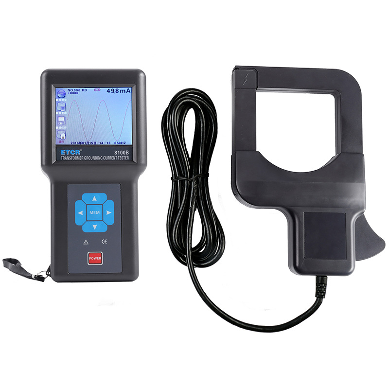 铱泰 厂家直销ETCR8100B变压器铁芯接地电流测试仪
