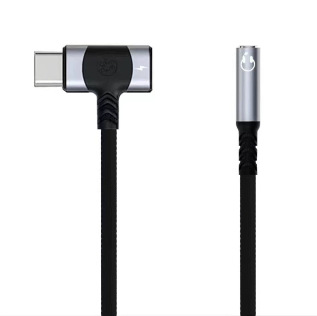 Compatible adapter cable, headphones charging, 2 in 1, 3.5mm