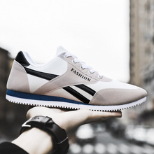 运动鞋跨境新款软底帆布阿甘鞋时尚练车鞋轻便透气休闲运动鞋男鞋