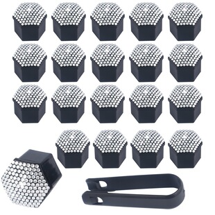 Automobile wheel hub screw protection cap tire modified diamond cover dust-proof and rust-proof cap female cover universal decorative cover