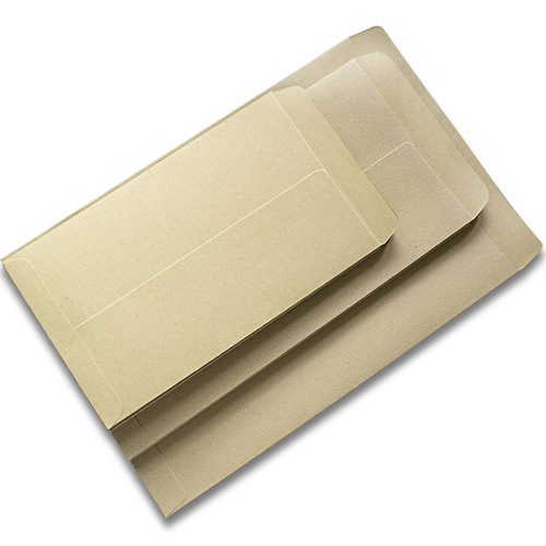 Wholesale yellow blank unprinted envelopes A4 kraft paper thickened invoice envelopes kraft paper bags for printing and making
