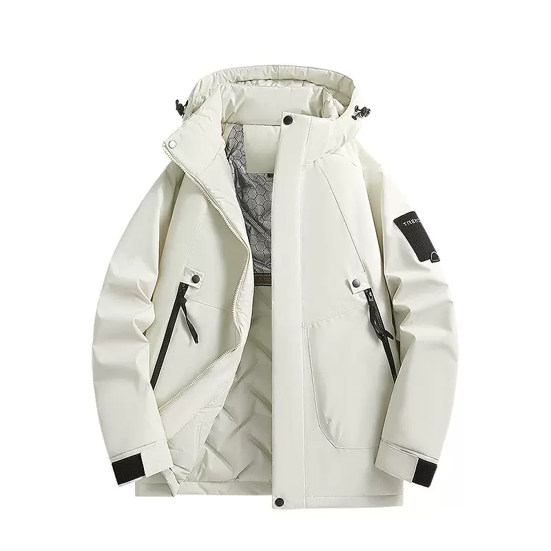 秋冬冲锋棉衣男石墨烯加棉夹克外套女户外宽松大码加厚保暖登山服