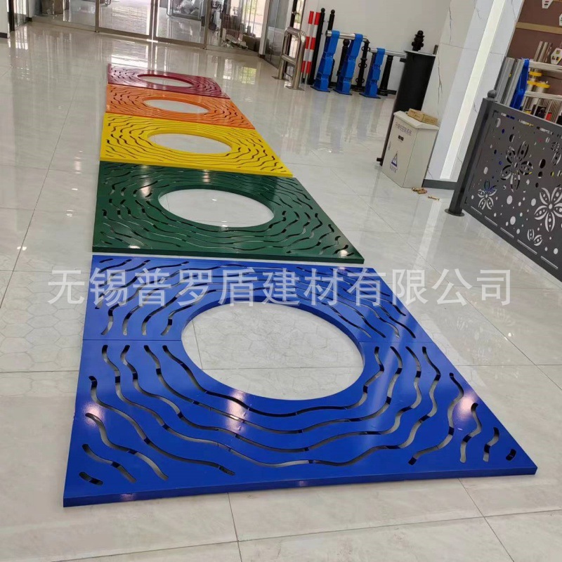 园林道路绿化树坑围挡 护树盖板 不锈钢树篦子 耐候钢树树穴格栅