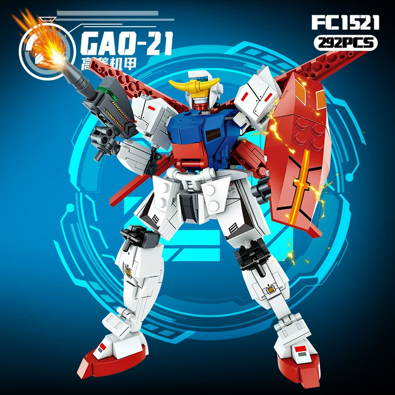 Конструктор Fang Orange Transformer Робот для мальчиков 4 механизма серия King Kong, набор маленьких деталей