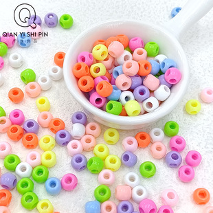 8mm��ɫ��ɫ��ͨ�A�鴩�ׁ�����ɢ�鴮��diy�֙C朗l����ƷE18