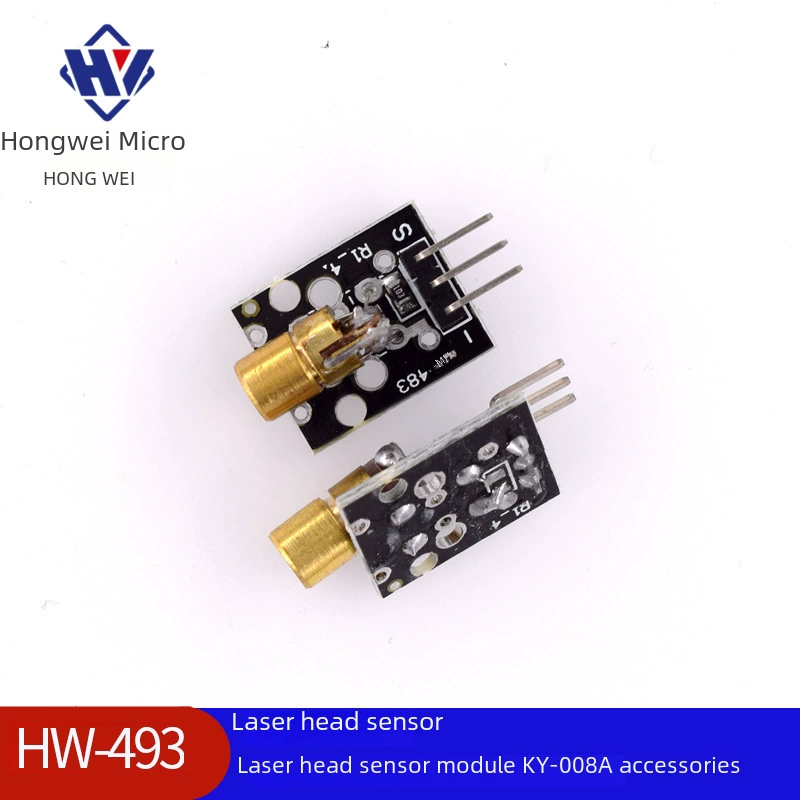 Sensor with laser, module with accessories