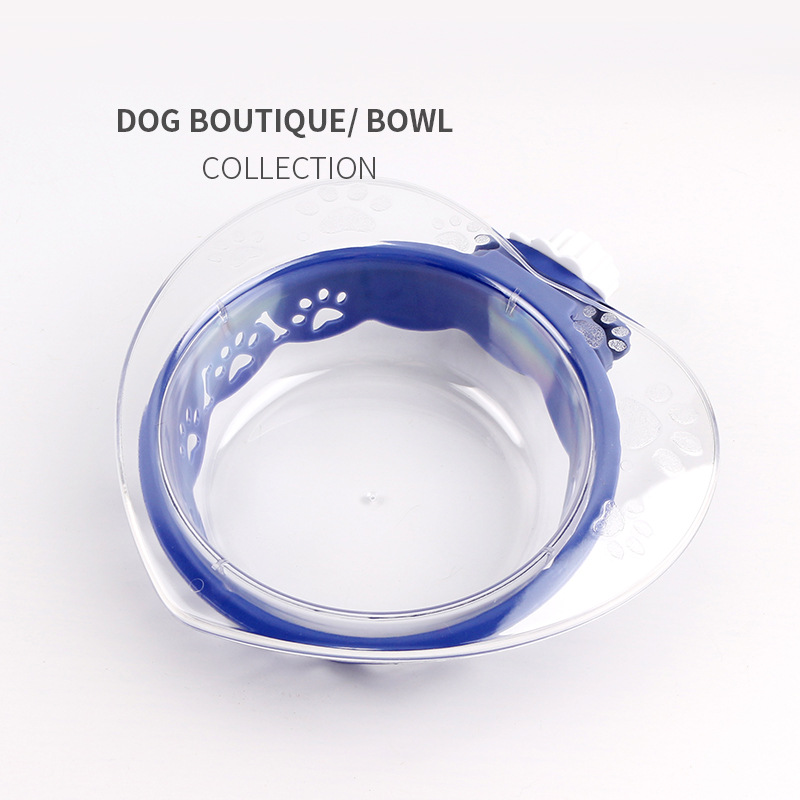 Pet Bowl Perro Amor colgando tazón de fuente de alimentación perro Tazón de arroz tazón único tazón de fuente de bebida vajilla de gato entrega de una sola pieza