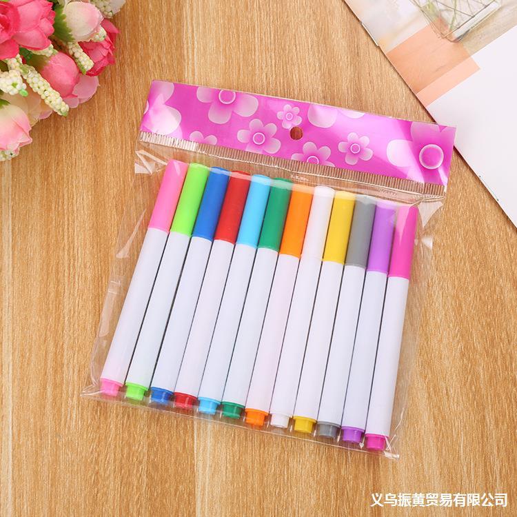 undefined3 colour liquid chalk Dust free and erasable LED Fluorescent children Graffiti painting Blackboard Pen Manufactorundefined