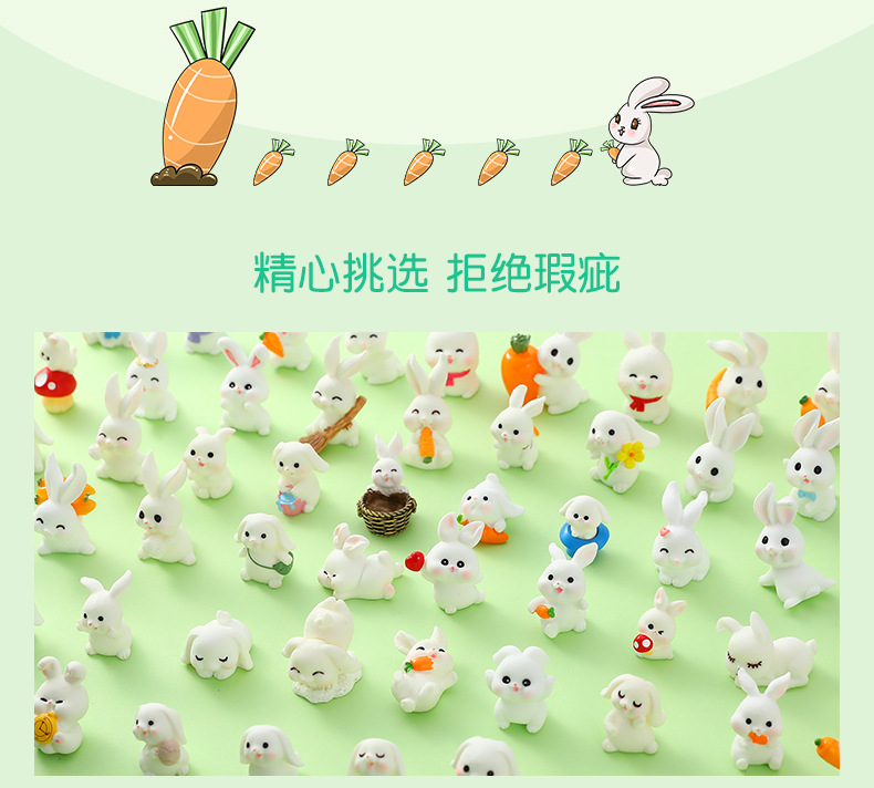 Description Picture 6 of item5pcs Cute Rabbit Model Child Birthday Party Favors Child's Day Easter Gift Holiday Gifts Kids Toy Party Supplies Christmas Gift