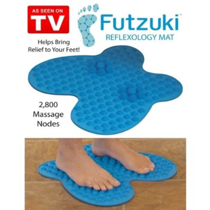 Futzuki 反射按摩垫 新款趾压板按摩垫 蝴蝶形按摩垫浴室防滑脚垫