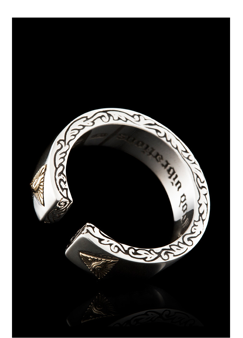 Fashion Geometric Copper Plating Open Ring 1 Piece