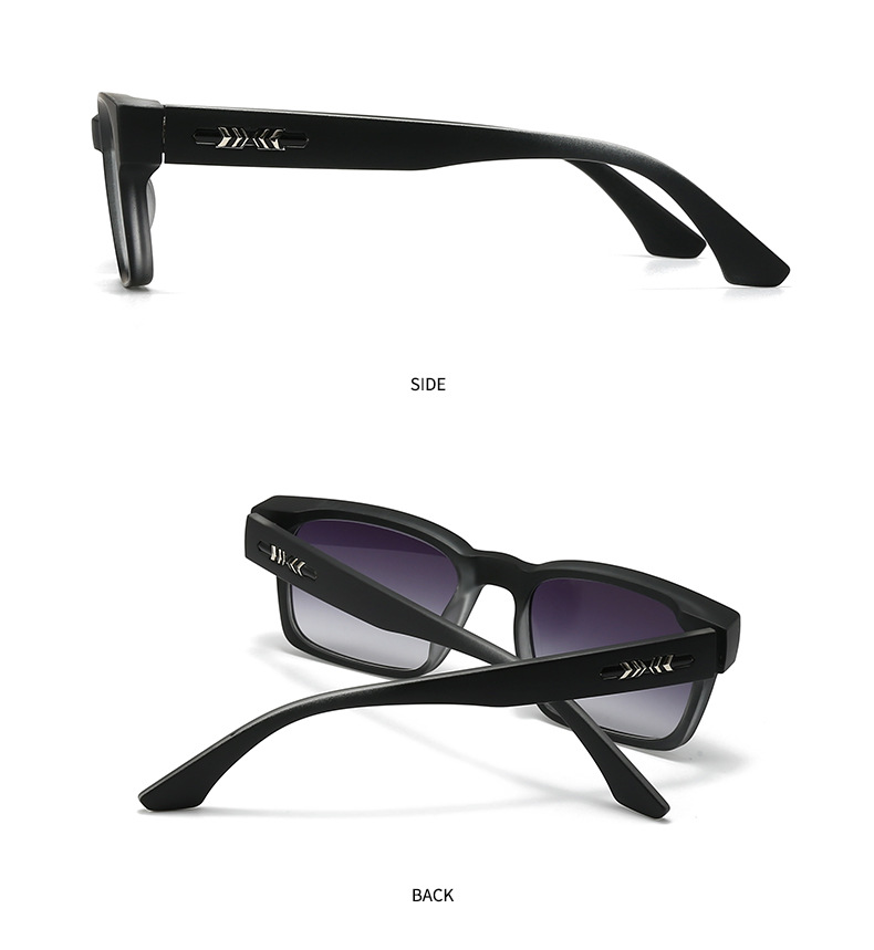 Square Sunglasses For Men Modern Vintage Unisex Eyewear Style_voghion.com