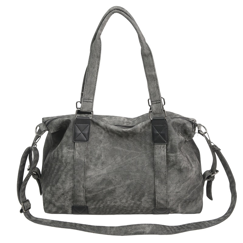 Meilad retro alta sensación bolso de gran capacidad de viaje corto bolso de mano casual versátil mochila de hombro