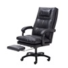 The boss chair Office chair live broadcast leather chair Computer chair Study Chairs Lifting rotate Electronic competition linkage Handrail