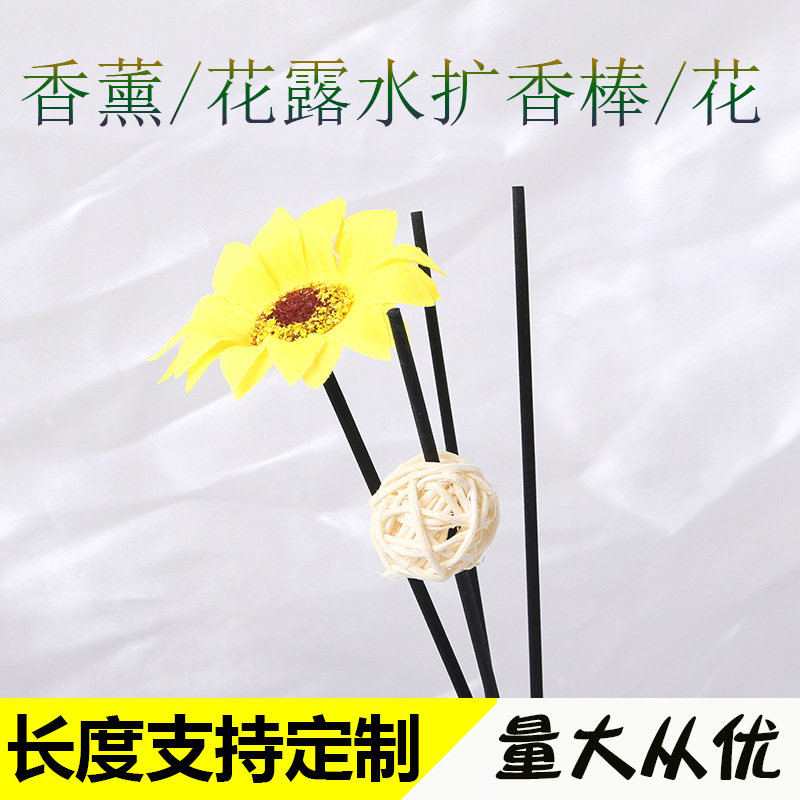 Varillas difusoras de aroma floral de 30 cm en stock para uso doméstico en verano, varillas difusoras de aroma floral para fragancia y repelente de mosquitos. image 4
