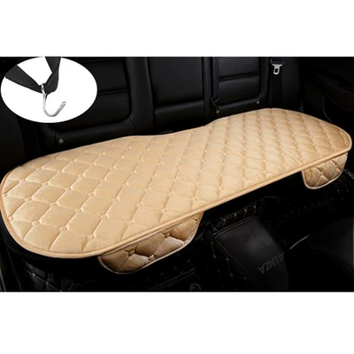 Winter supplies warm plush Seat cushion, seat cover - diamond-plush-warm-rice-with-pockets-and-hooks-in-the-back-row