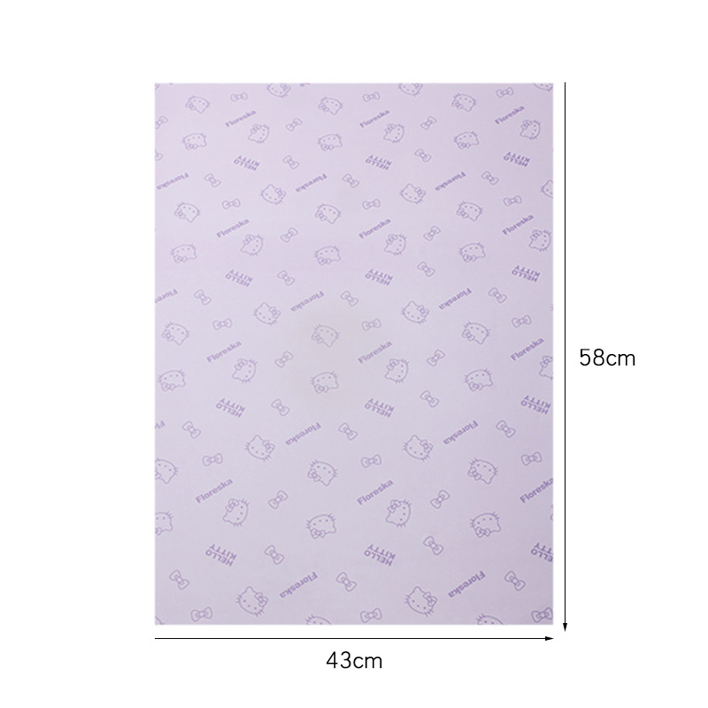 Huaxi 180g KT duro papel de embalaje de flores papel kraft espeso regalo ramo de flores florista papel de embalaje de flores