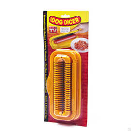 厨房辅助小工具创意热狗切片器香肠切割器切火腿肠辅助器厂家直销