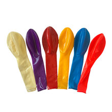 32寸乳胶气球厂家批发长脖子四棱气球节日派对装饰气球马卡龙气球