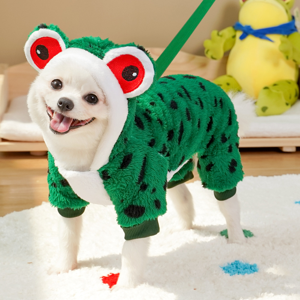 Pet dog four-legged clothing
