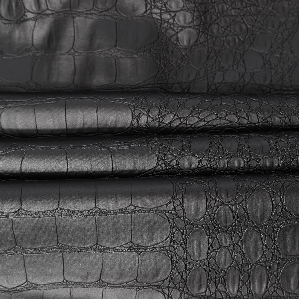 고탄력 입체 악어무늬 PU가죽 40
