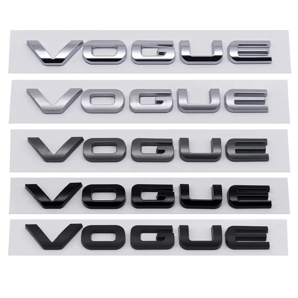 Applicable to Land Rover Range Rover Executive Edition Car Logo Vogue Se Rear Trunk English Letter Logo Extended Version Logo
