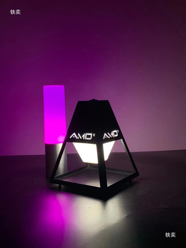 バーテーブルランプ LED充電式テーブルランプ ダイニングバー カフェ ライブハウス 雰囲気ランプ リモコン付き クリアバーテーブルランプ|undefined