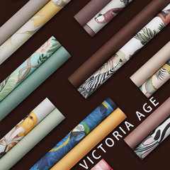 Festive creative printed thick packaging paper with animal patterns, bouquet flower wrap, fresh flower packaging paper, floral shop material wholesale