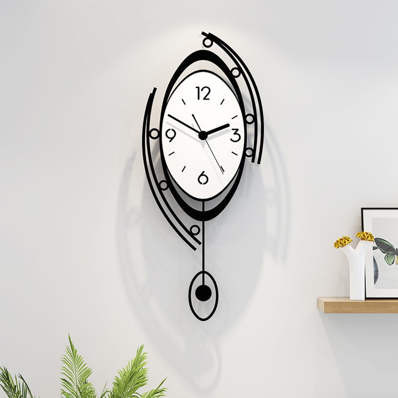 Nuevo reloj de celebridades de Internet, reloj de pared, sala de estar, hogar moderno y simple, sala de estudio, dormitorio, reloj de pared silencioso, fábrica al por mayor