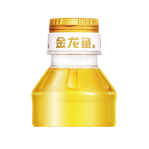 Golden Dragon Rice Oil 400ml Full Carton Vegetable Oil, Rapeseed and Kernel Blended for Cooking, Small Bottle, Household, Wholesale