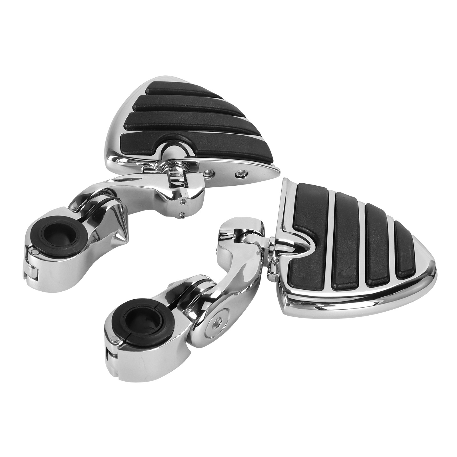 Motorcycle Footrest Bracket Set Short Version Harley Road King Street Glide Aluminum Alloy Leisure Footrest Modification Parts