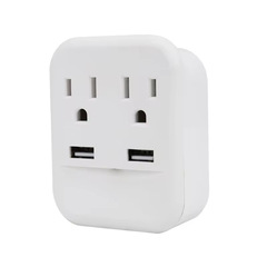 米国の壁の差し込み式の拡張コンセントはusb充電機能を持っています。