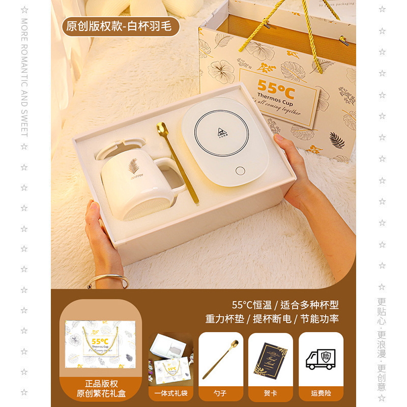 Original quality model-white feather-flower copyright gift box (5)