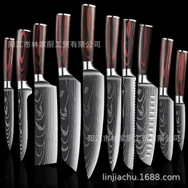 厨师刀;不锈钢厨用刀;刀具套装
