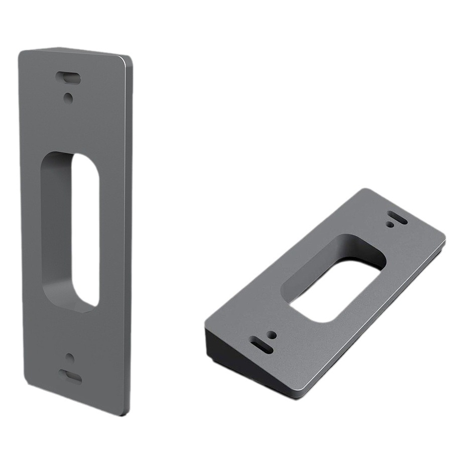 Soporte de timbre WIFI video ajuste de ángulo izquierdo y derecho soporte de placa de montaje Ajuste de timbre de cuña