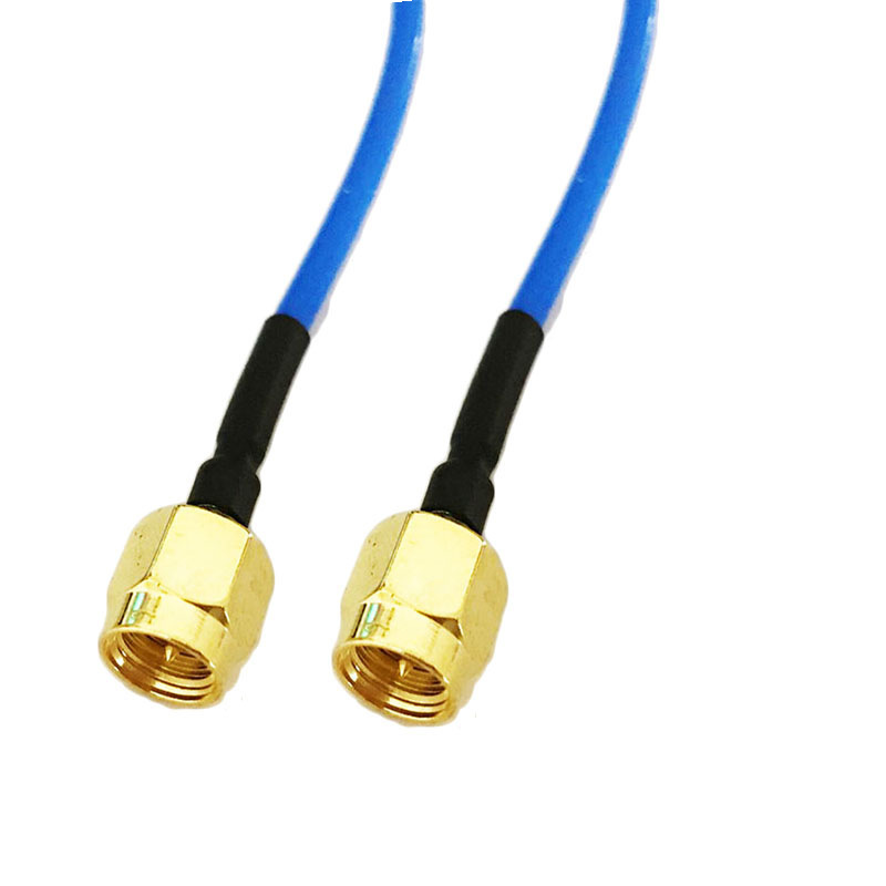 마이크로 웨이브 전력 분배기 0-6G RG405 테스트 라인 SMA32 남성 헤드 SMA 남성 헤드 086 반 유연한 연결 라인