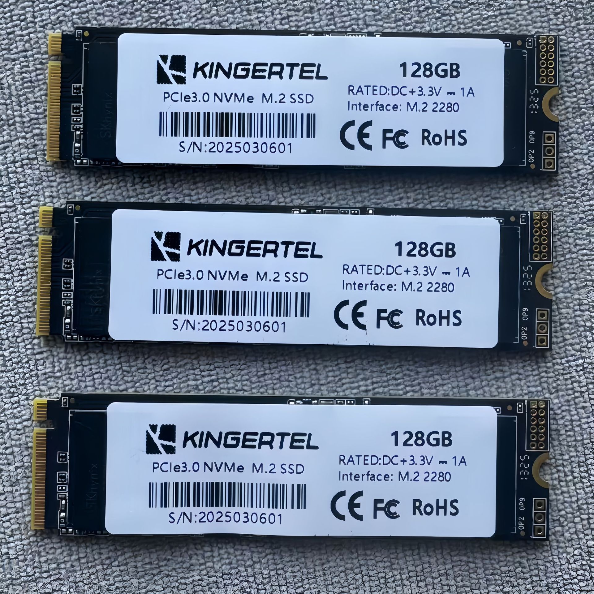 Solid State Drive NVME128G M.2 PCIE 4.0 Original 2280 Newly…