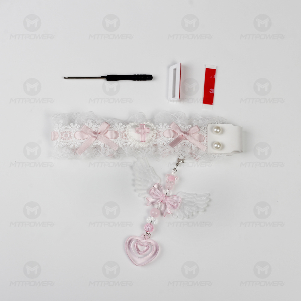 Caballos de teclado de encaje con hebilla teclado decorativo hecho a mano accesorios de teclado wootingATKDIY universal transfronterizo