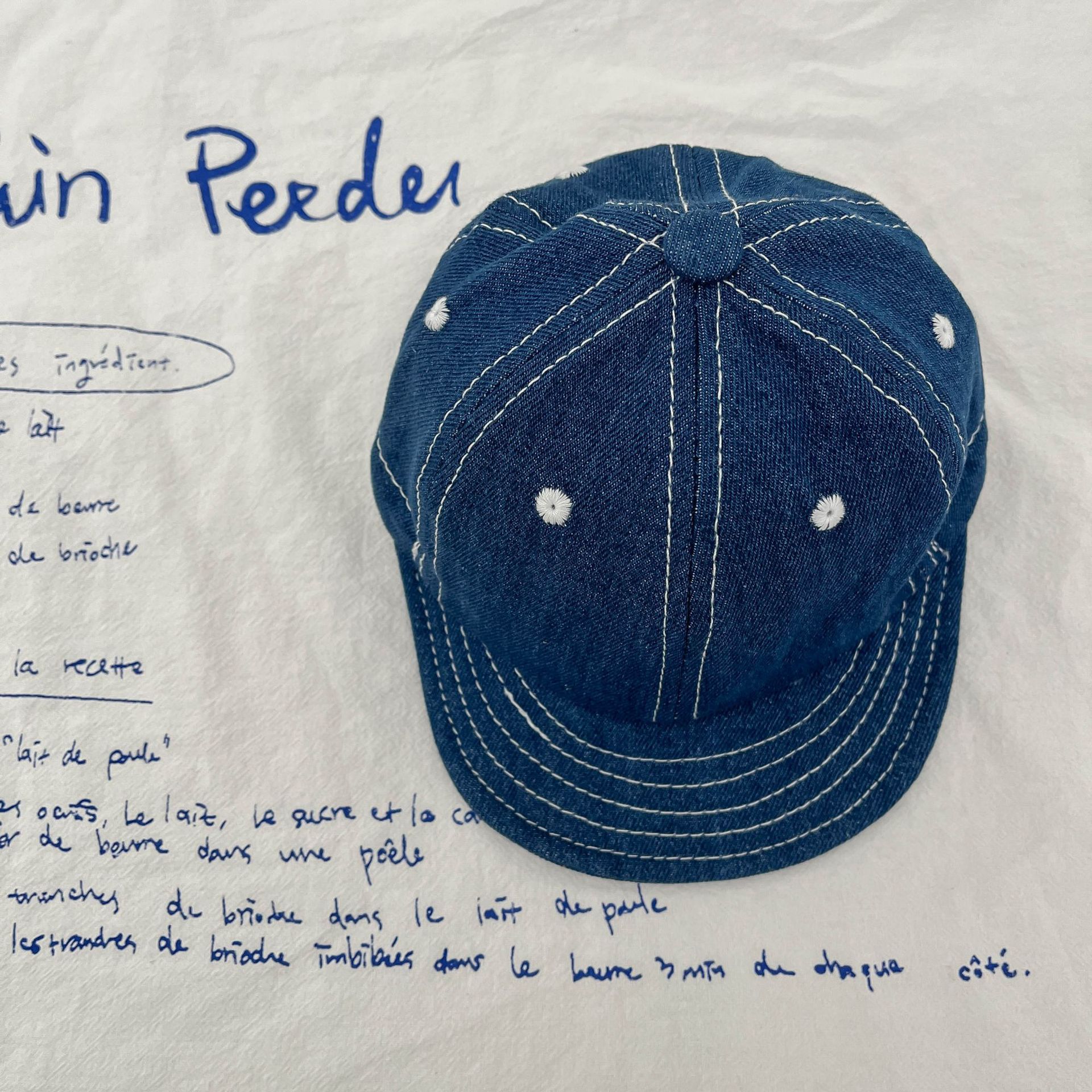 Gorra de mezclilla de verano, gorra de béisbol con cordón de personalidad guapa para bebés, niños y niñas, sombreros finos de protección solar, marea