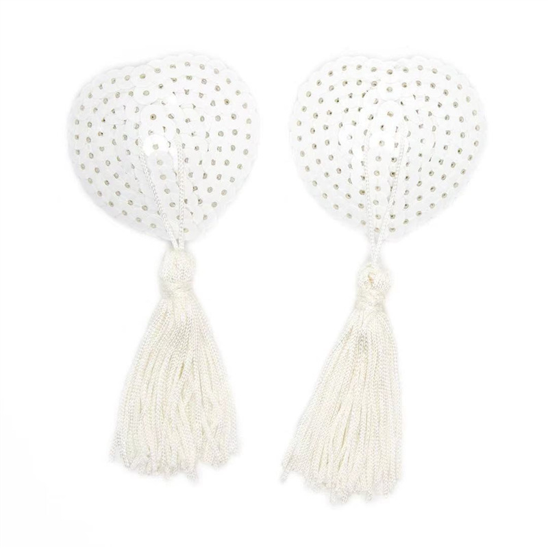Adhesiones de pecho, adhesiones de pecho de encaje, accesorios de ropa interior, adhesiones de pecho de bordilla en forma de corazón El A16