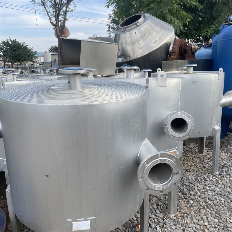 回收二手螺旋板换热器 化工内循环式冷却设备 交换设备冷却器