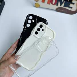 适用三星s26新款奶油壳素材tpu抖音网红手机套A07 A17防摔手机壳