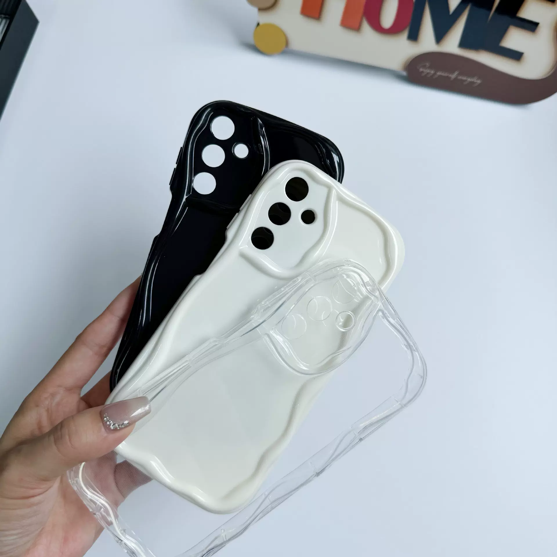 适用三星s25新款奶油壳素材tpu抖音网红手机套A07 A17防摔手机壳